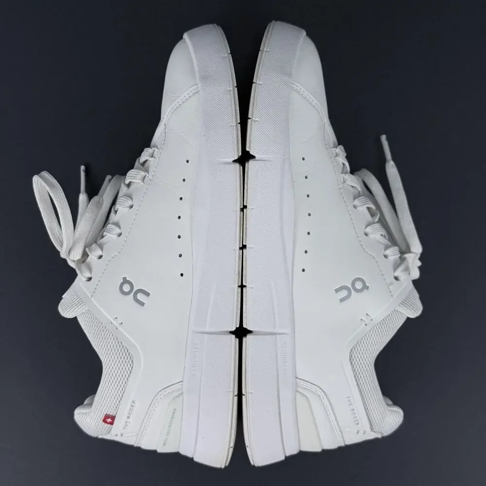 On The Roger Advantage Sneakers In All White Women’s 9.5 Size US